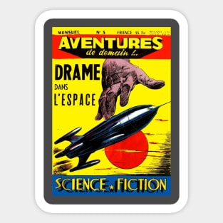 Drama in Space Sticker